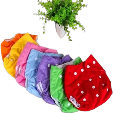 Baby Washable And Adjustable Diaper With 1pcs Napi / Pad CN -1 Pc - Rokomari product